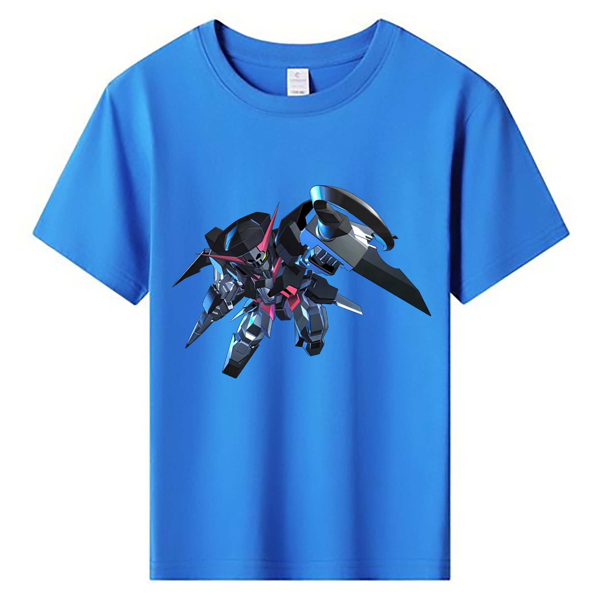 （画像用） 機動戦士ガンダム Mobile Suit Gundam 綿100％キッズTシャツ（フロントプリント）